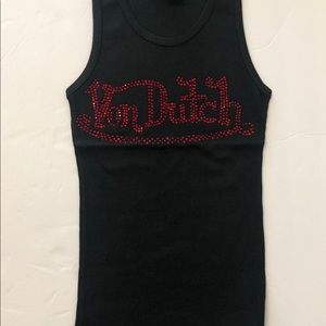 Von Dutch Tops Nwt Von Dutch Ribbed Tank Poshmark